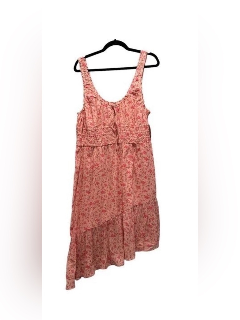 BP. Women's Pink Daisy Spray Floral Dress XL